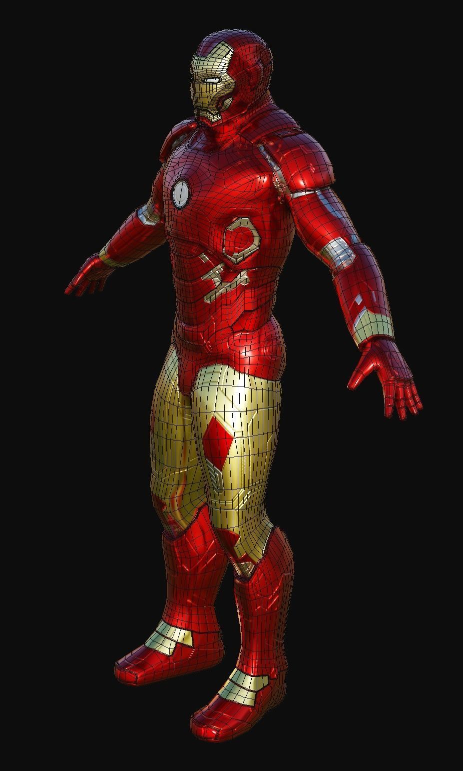 Ironman Mark 42 3D model_10