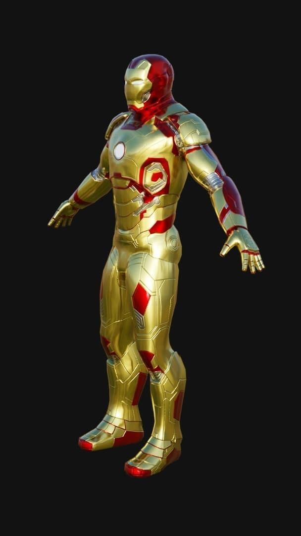 Ironman Mark 42 3D model_2