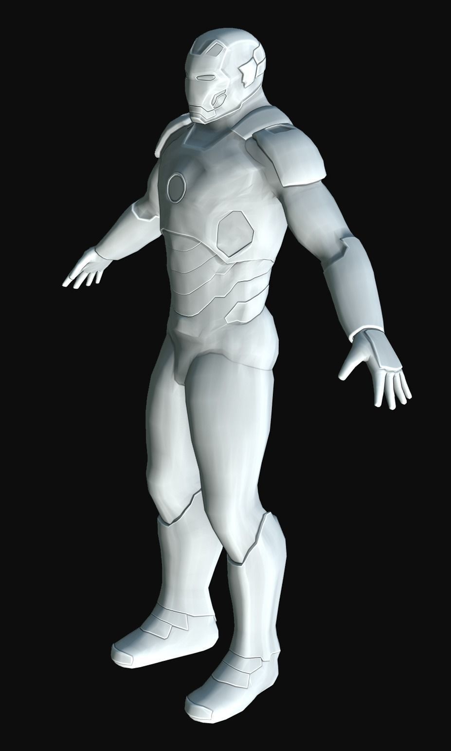 Ironman Mark 42 3D model_12