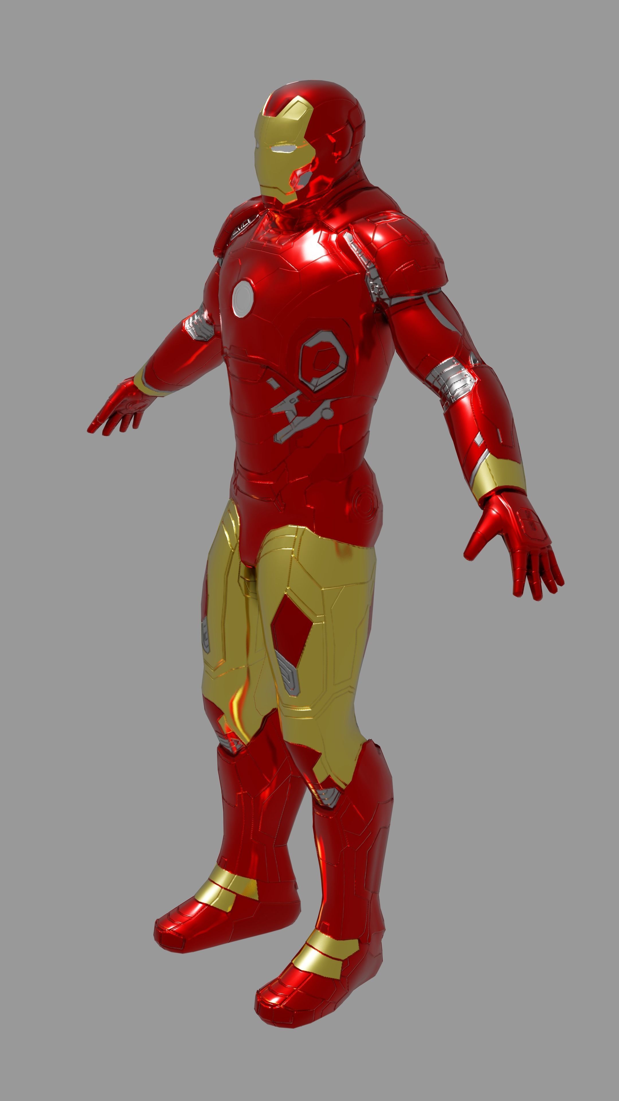 Ironman Mark 42 3D model_4