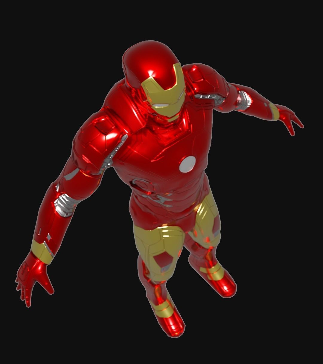 Ironman Mark 42 3D model_7