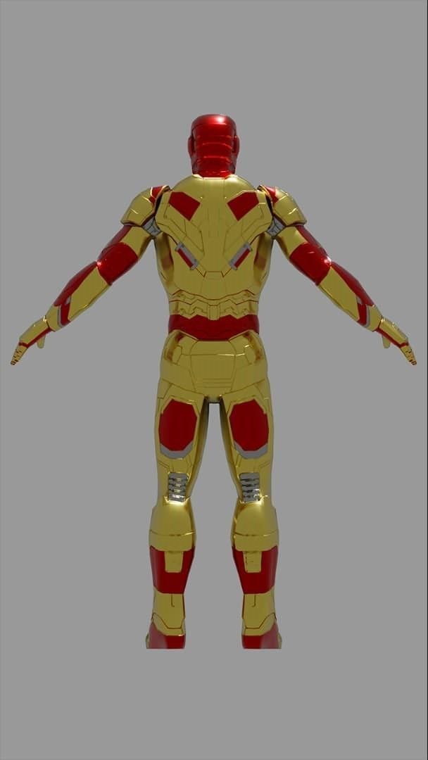 Ironman Mark 42 3D model_1