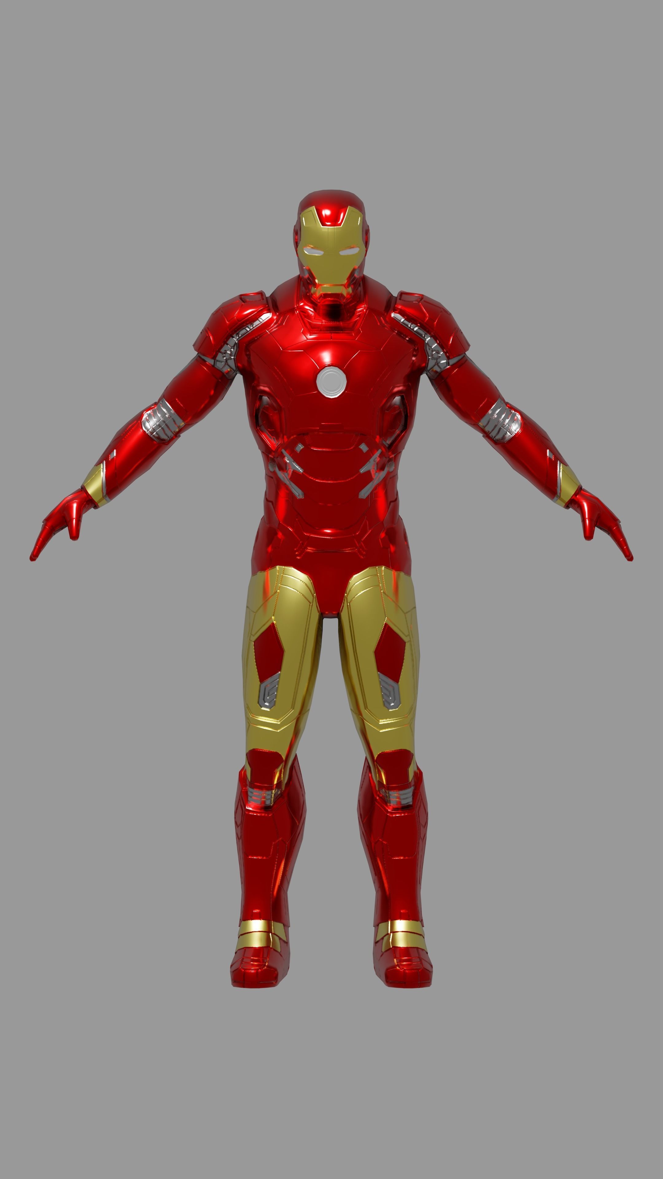 Ironman Mark 42 3D model_3