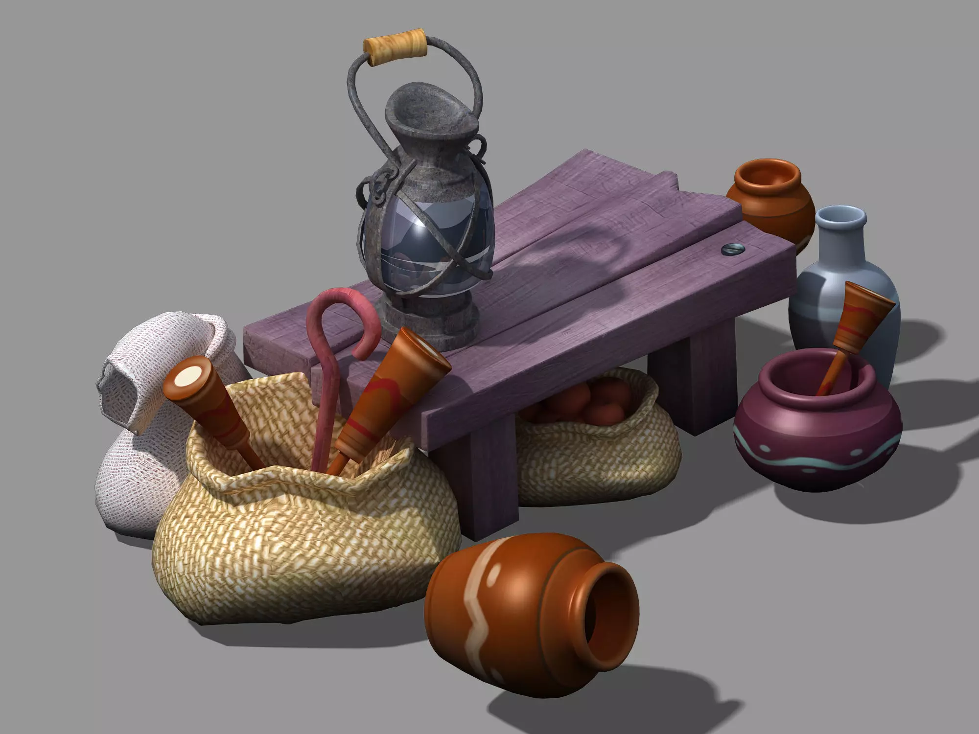 Dynasty Place chores - corner 06 3D model_0