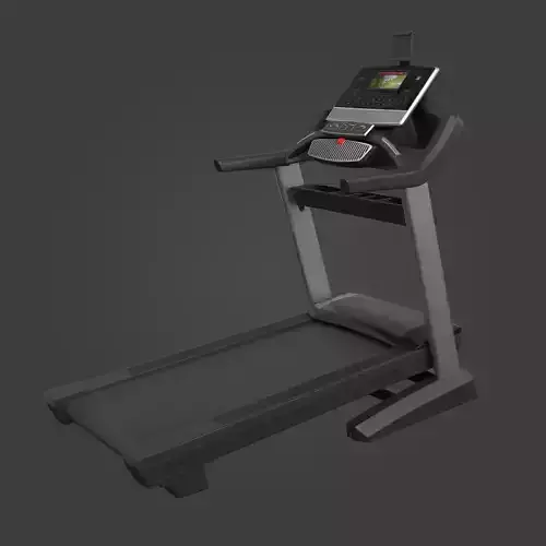 Treadmill-Exercise Equipment-09 Low-poly 3D model