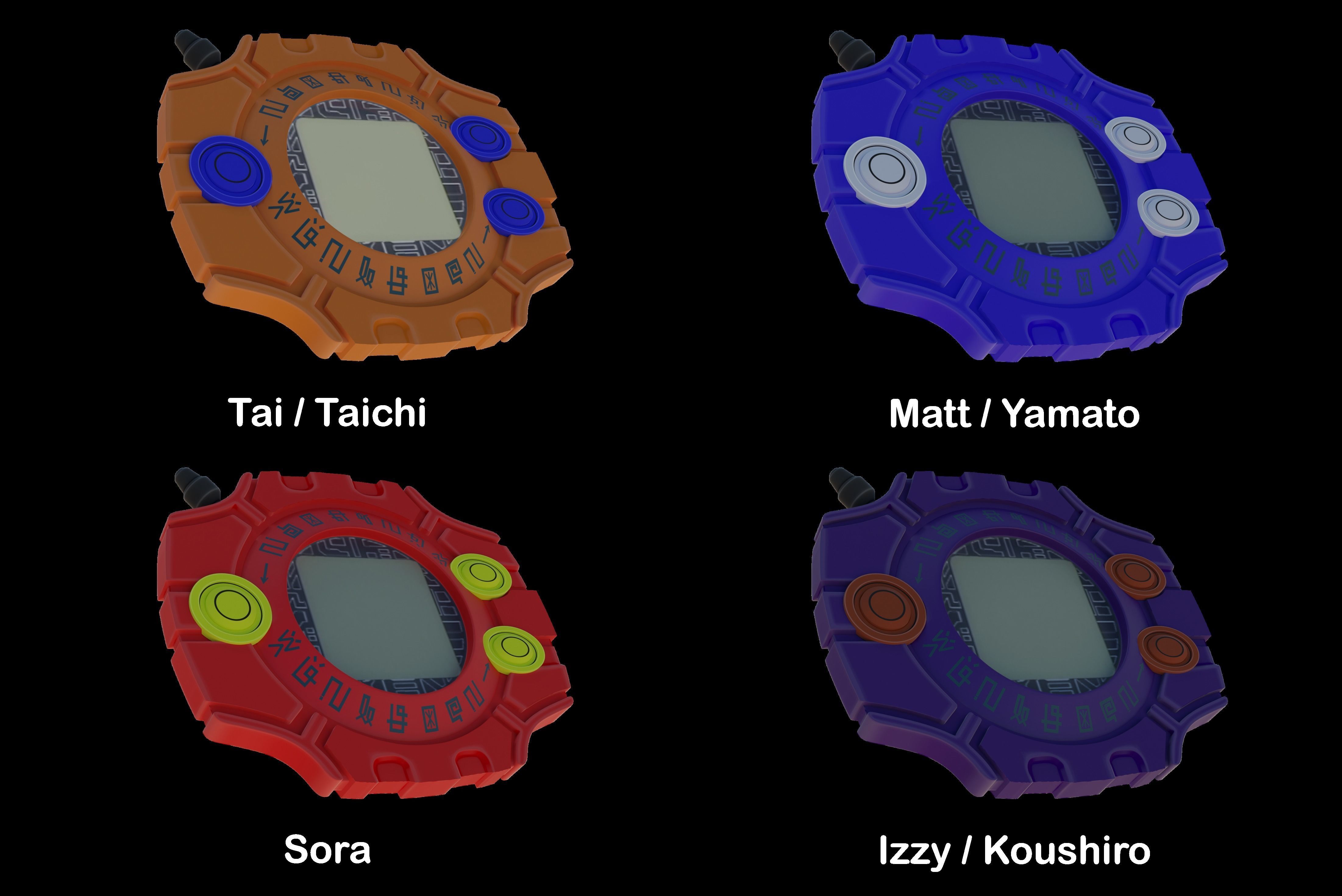 Digivice  3D model_4