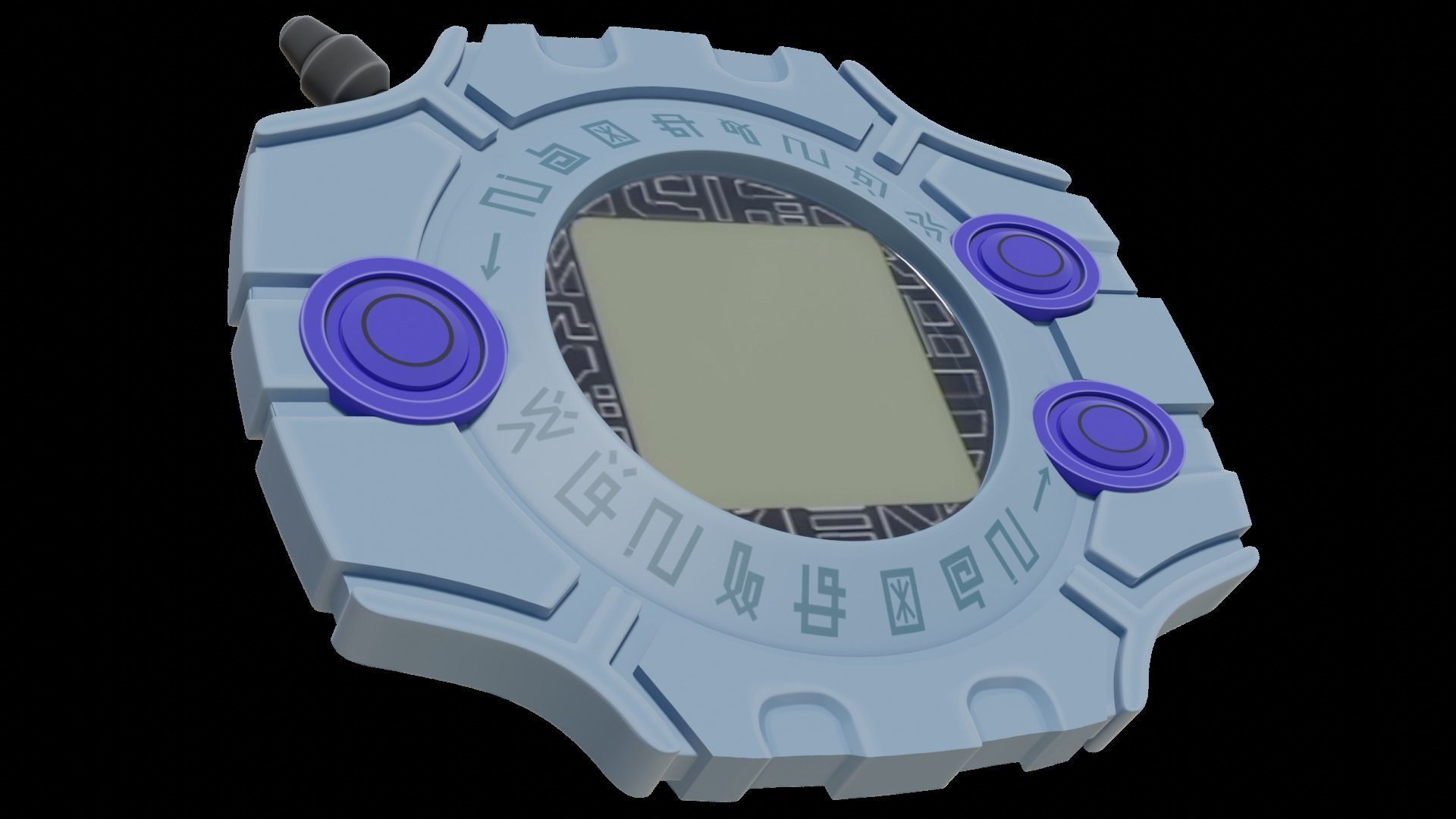 Digivice  3D model_1