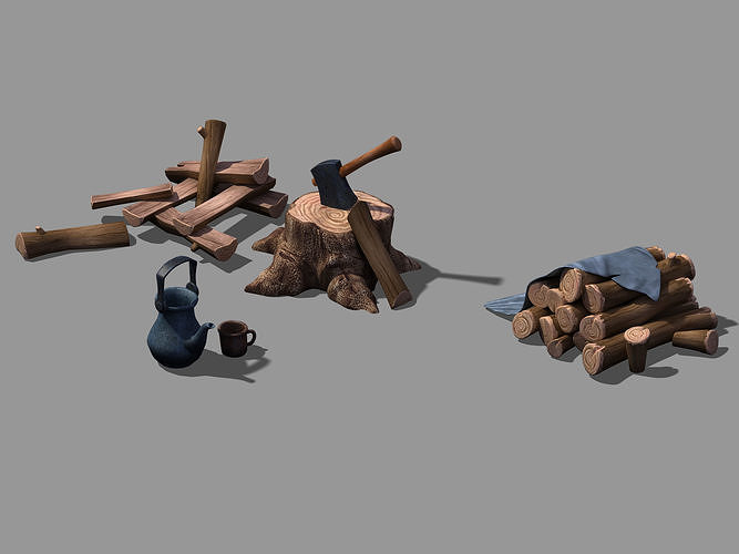 Dynasty Firewood Reactor - Chai 02 3D model