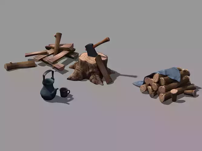 Dynasty Firewood Reactor - Chai 02 3D model