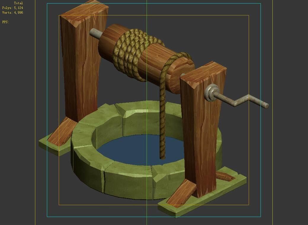 Dynasty City - Primary Well 3D model_2