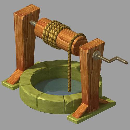 Dynasty City - Primary Well 3D model