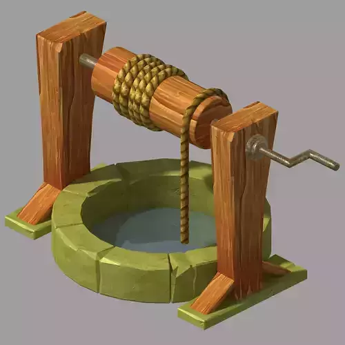 Dynasty City - Primary Well 3D model