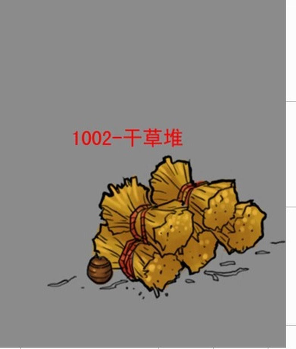 Dynasty City - Haystacks 3D model_2