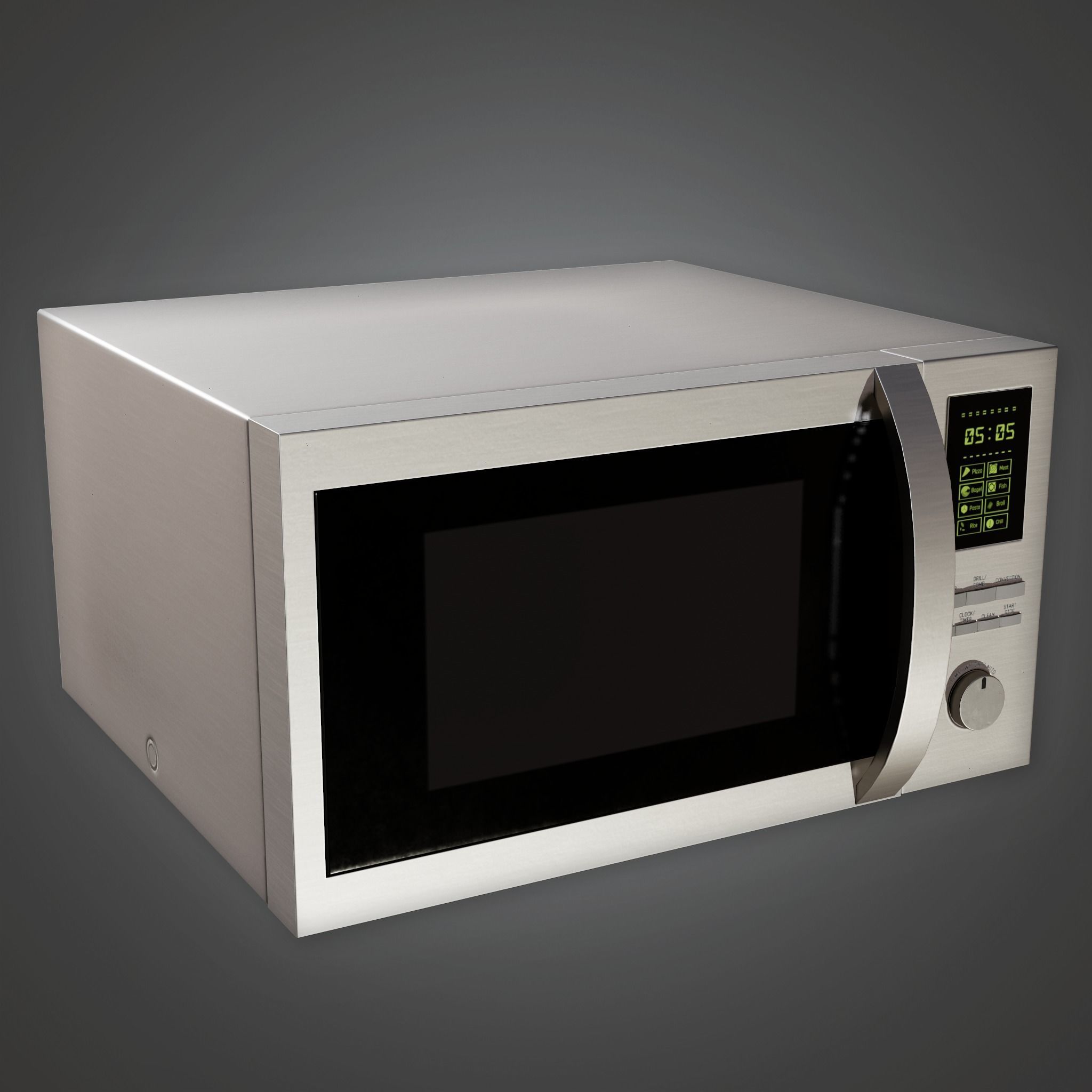 ARV2 - Modern Microwave 01 - PBR Game Ready