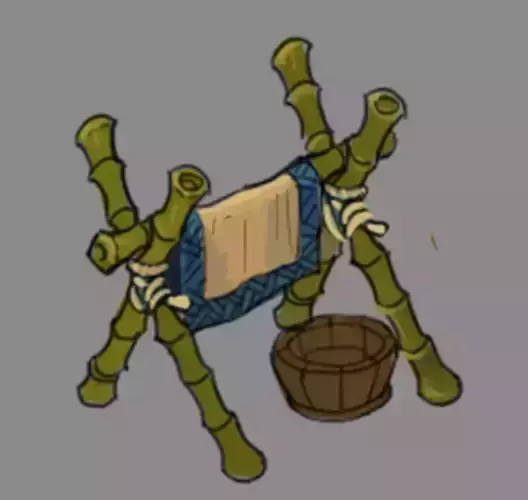 Dynasty City - Clothes rack