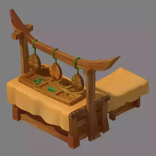 Dynasty City - Mask booth