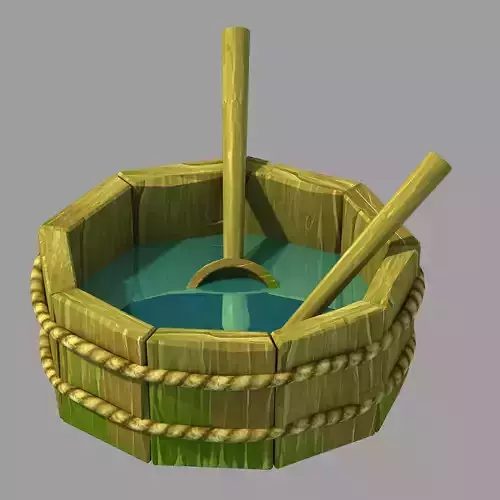 Dynasty City - spoon wood barrel