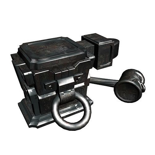 Dynasty City - Blacksmith Shop - Anvil 3D model