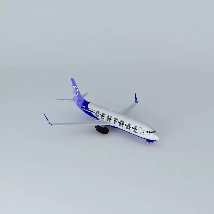 Central Airlines Boeing 737-839B Interior Free 3D model