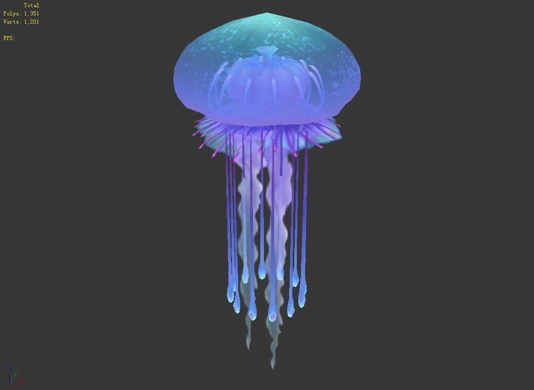 Dynasty Low mode - octopus 32 3D model_6