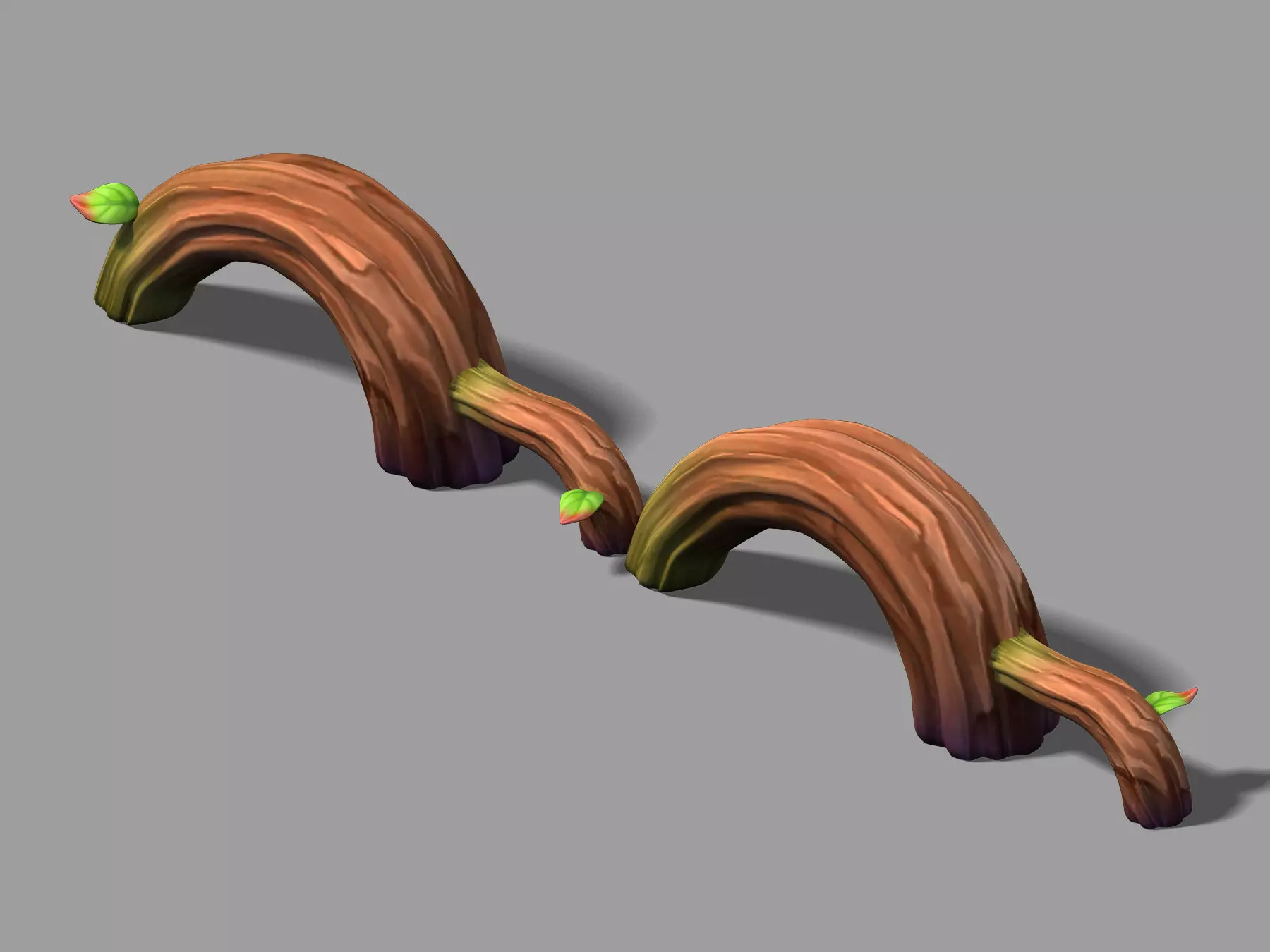 Dynasty main city - range fence 3D model