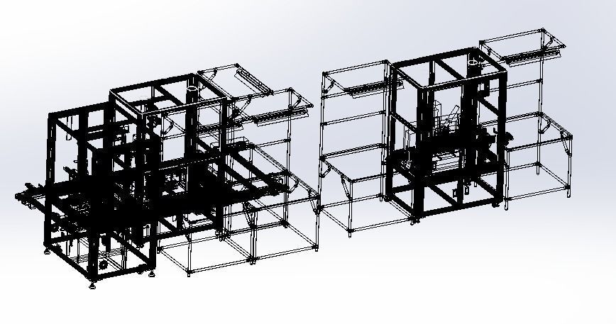 Dispensing integrated production line 3D model_12