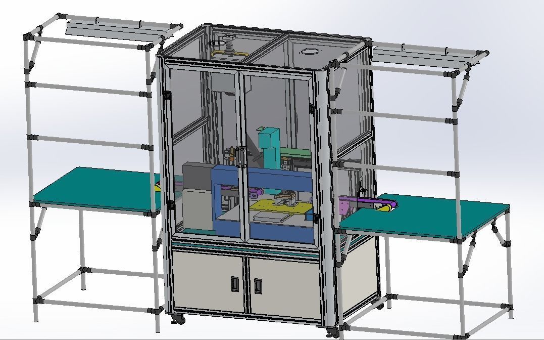 Dispensing integrated production line 3D model_10