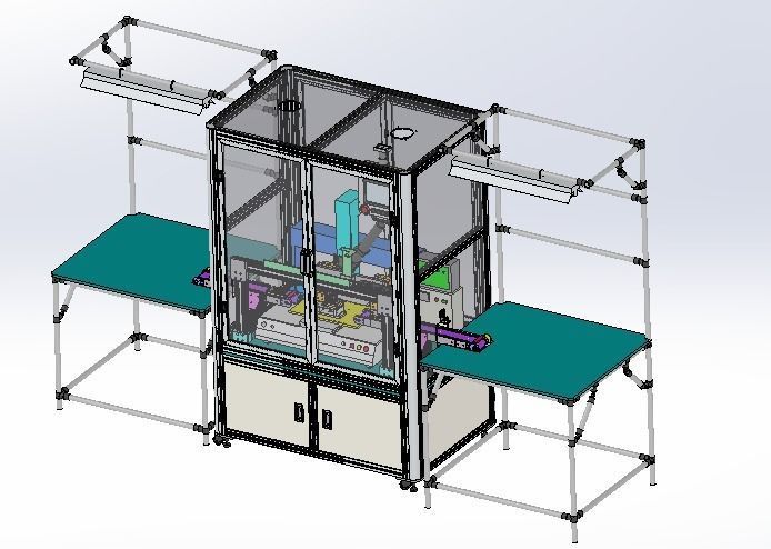 Dispensing integrated production line 3D model_9