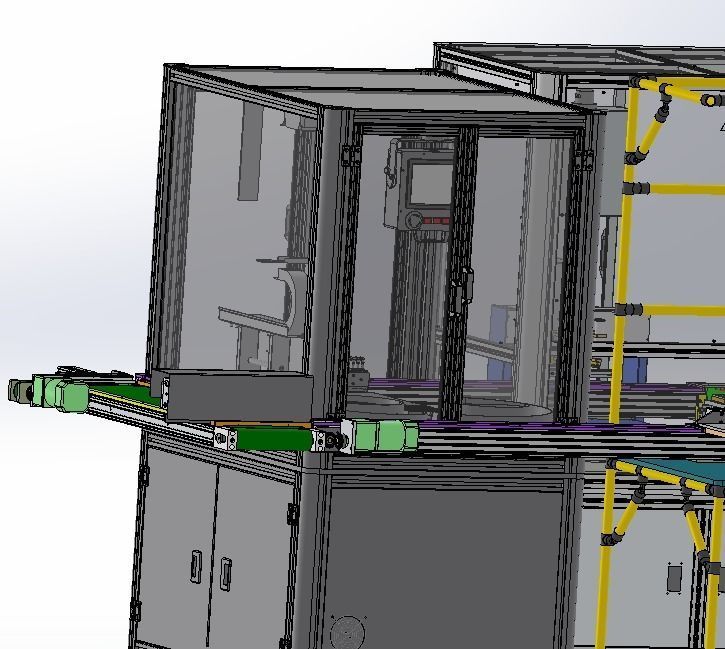 Dispensing integrated production line 3D model_5