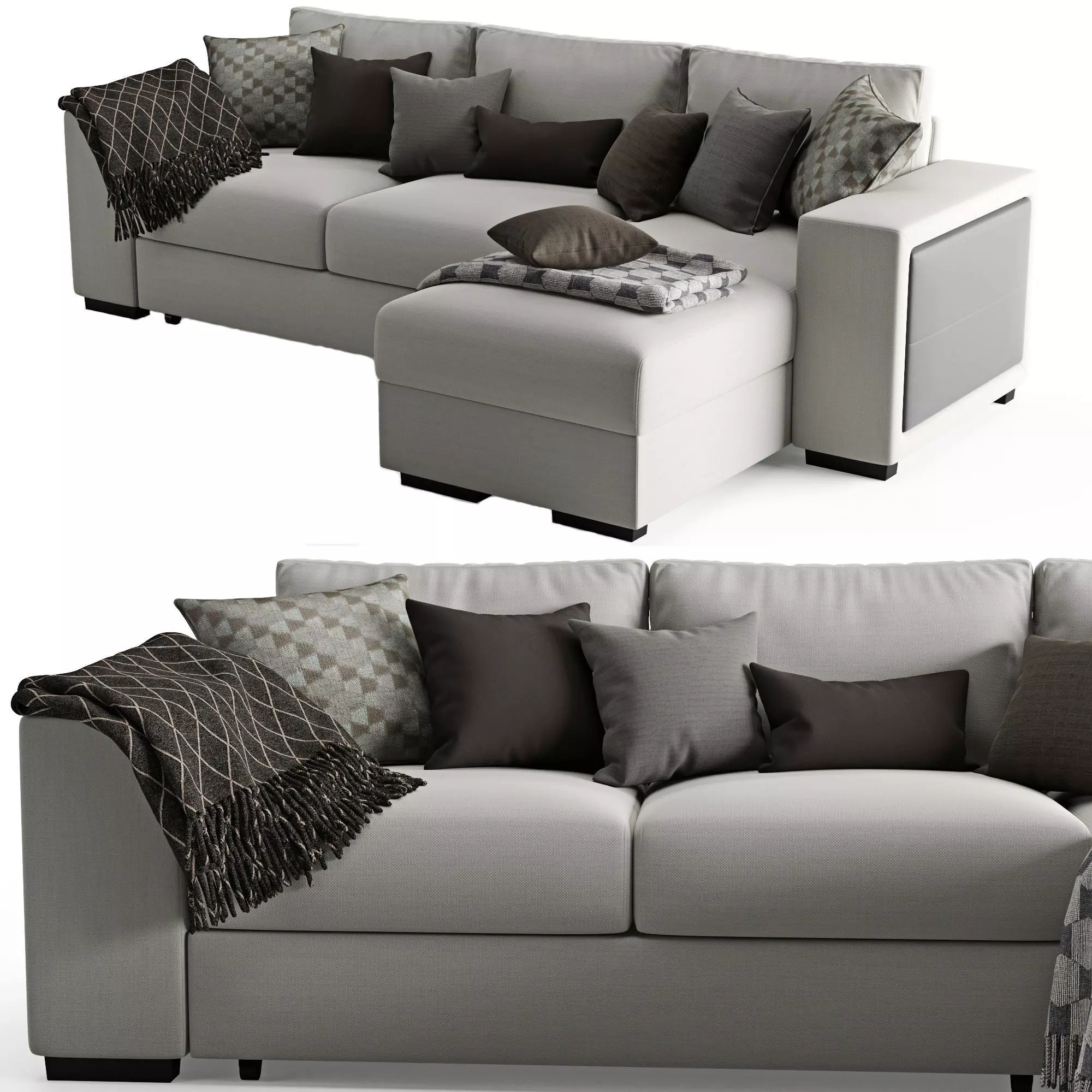 Sofa June 3D model_0