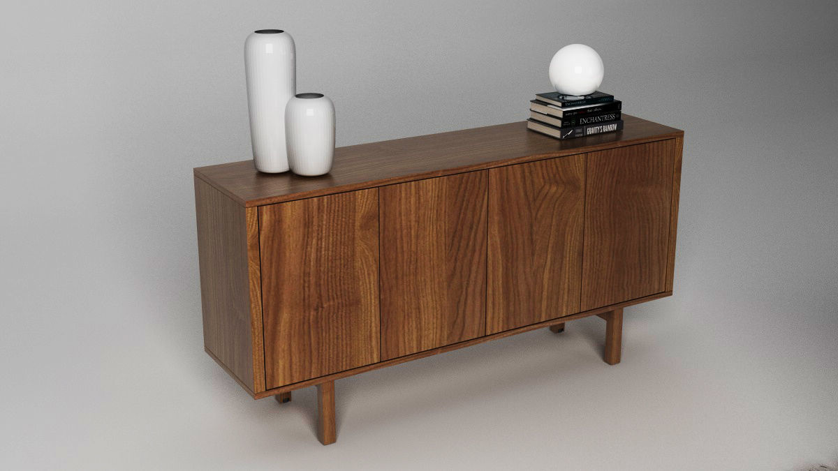 StockholmSideboard Storage 3D model_2