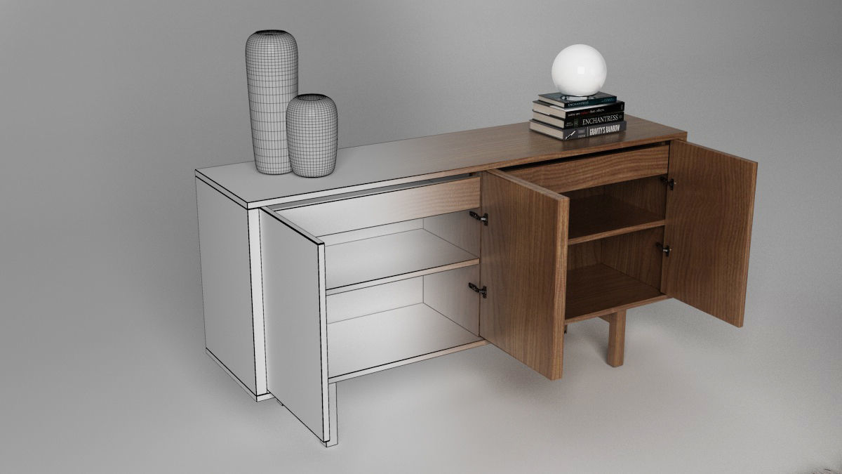 StockholmSideboard Storage 3D model_5