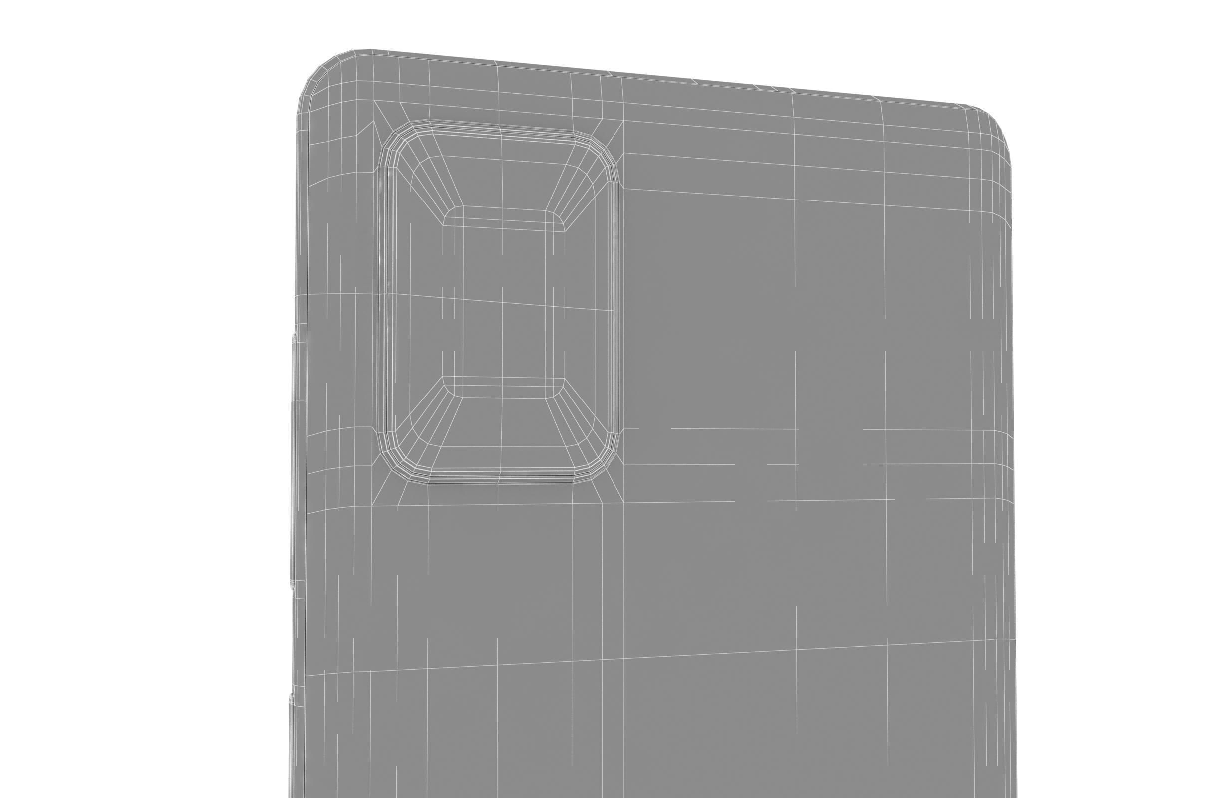 Samsung Galaxy A71 Blue 3D model_19