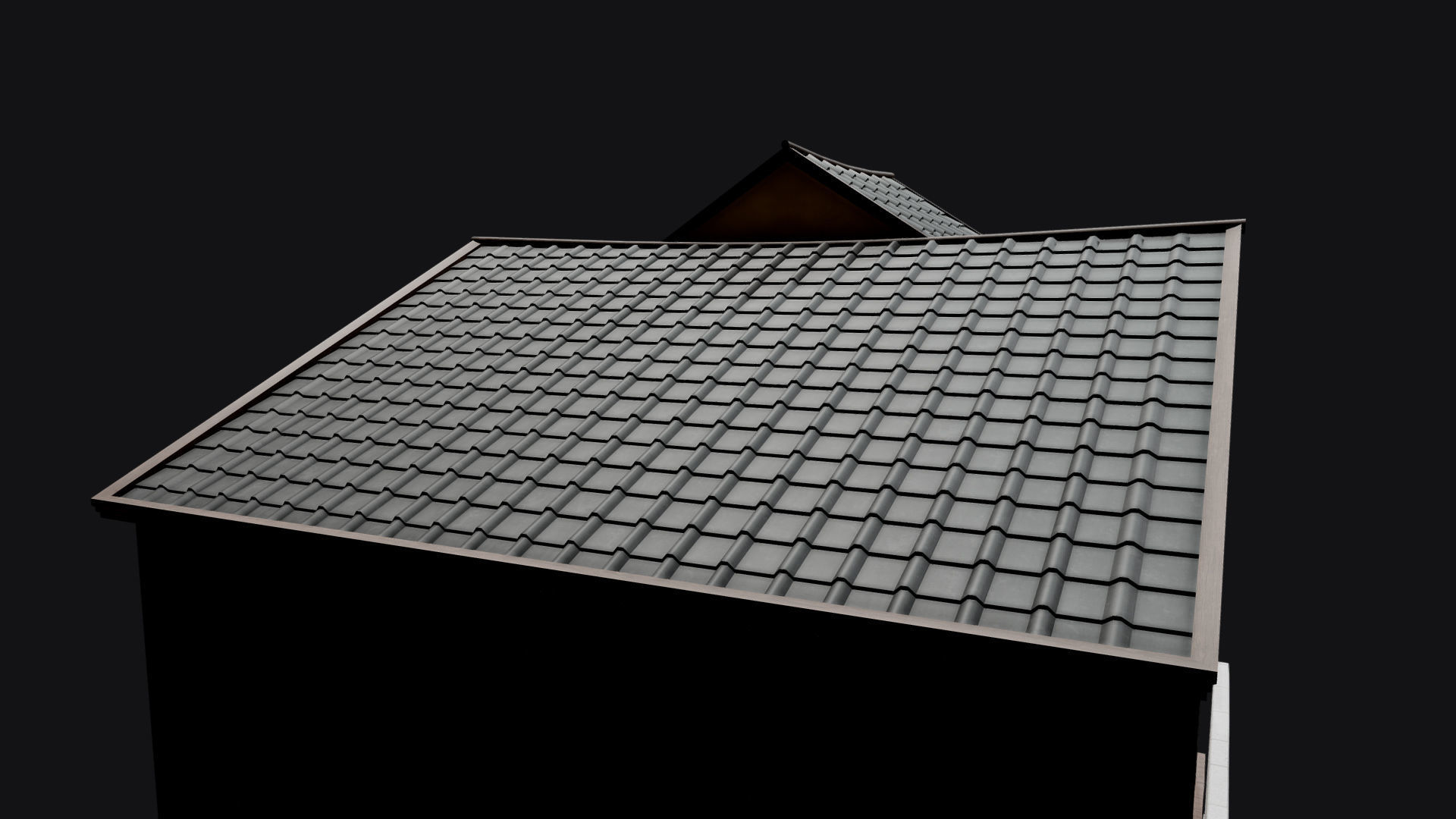 Japanese Style Hongdae House Low-poly 3D model_13