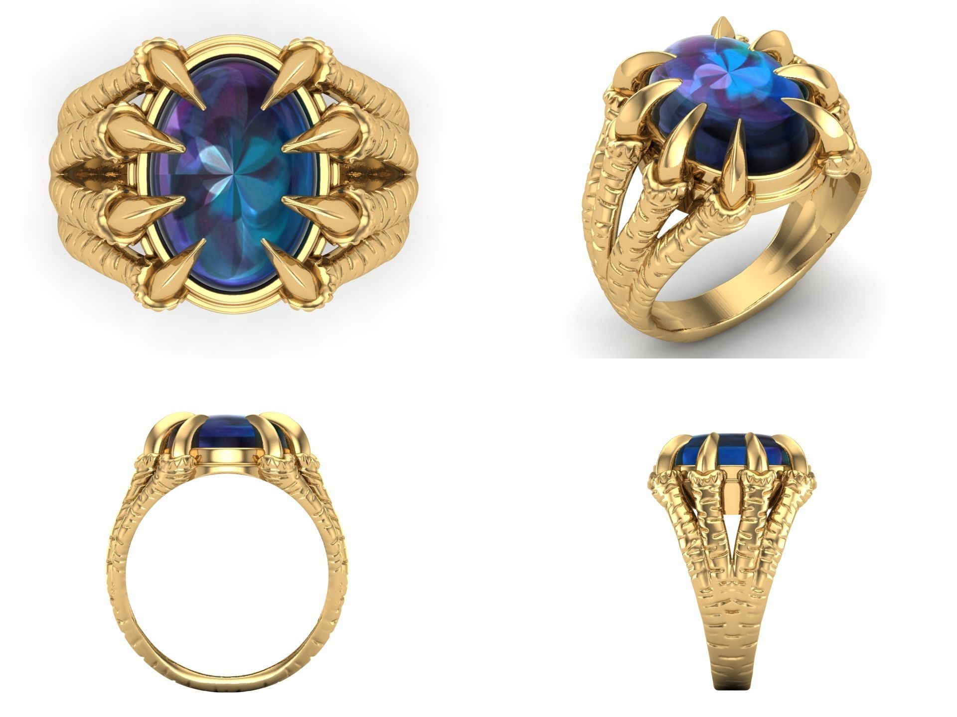 Ring cp 17 3D print model_4