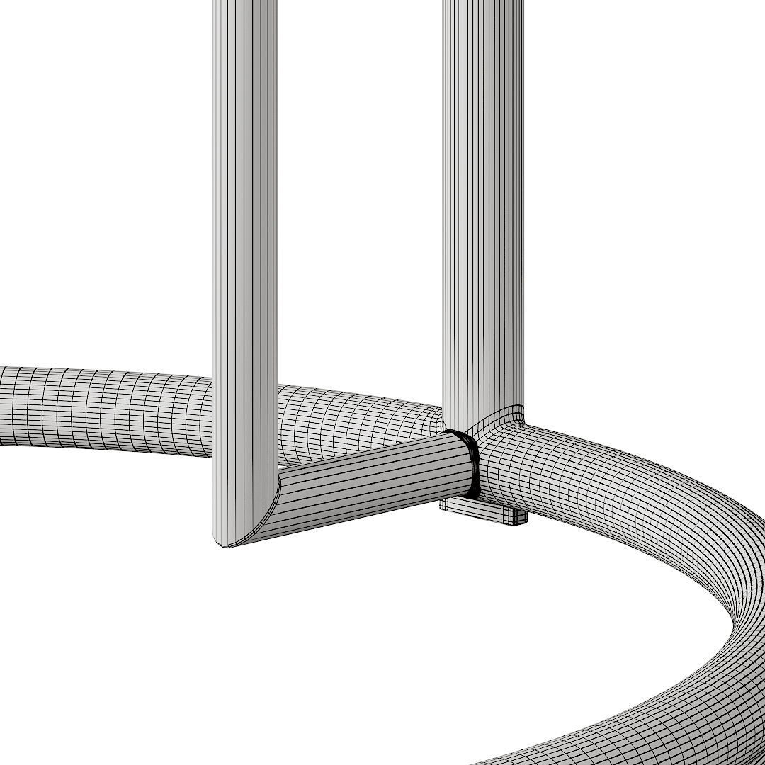 Eileen Gray Adjustable Table E1027 3D model_12