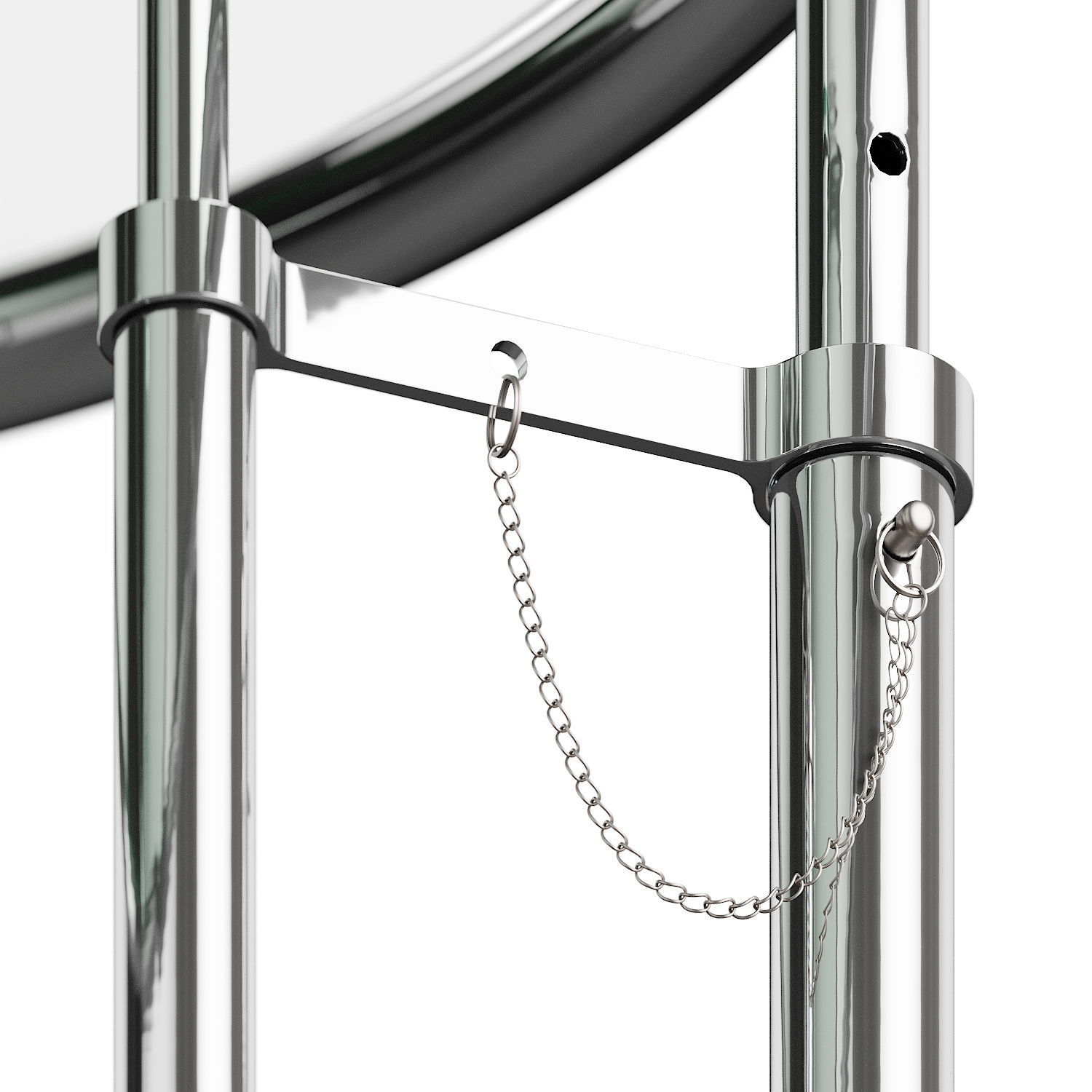 Eileen Gray Adjustable Table E1027 3D model_6