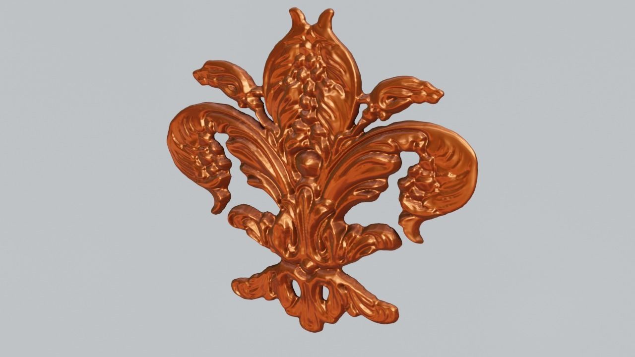 Carved Relief 3D print model_3