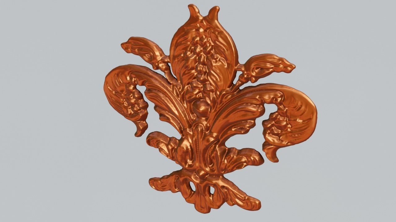 Carved Relief 3D print model_26