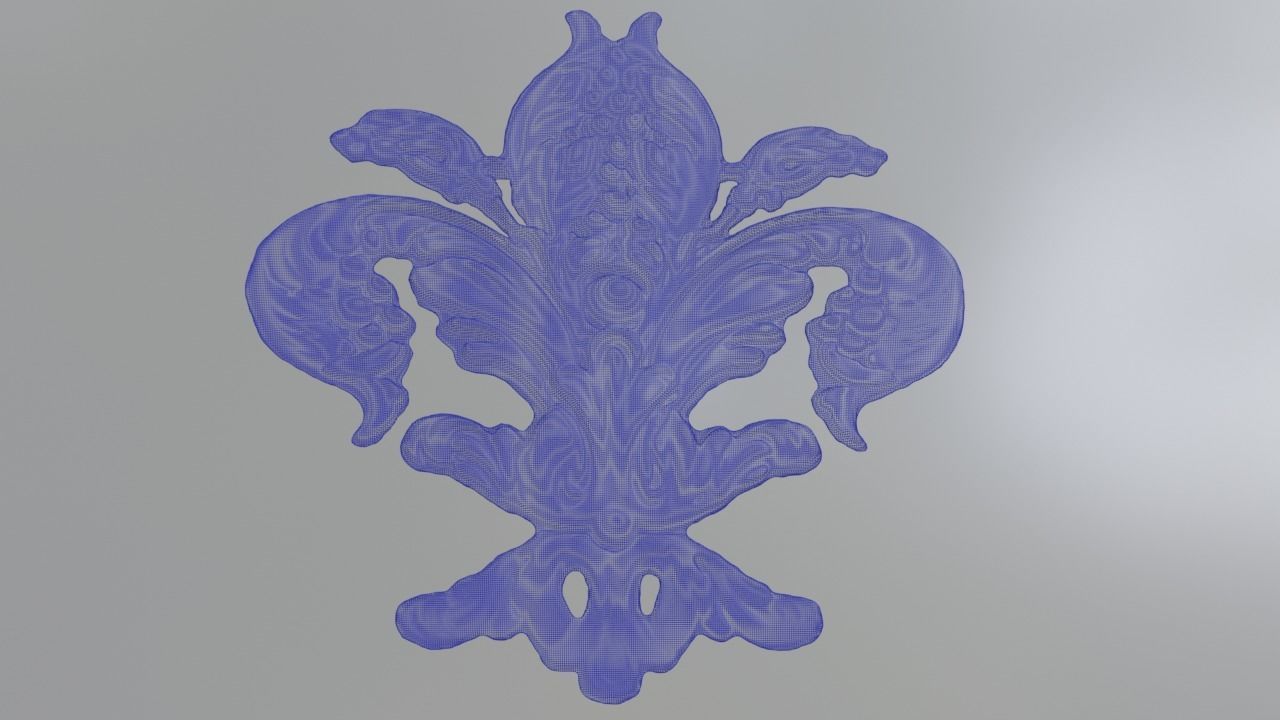 Carved Relief 3D print model_14