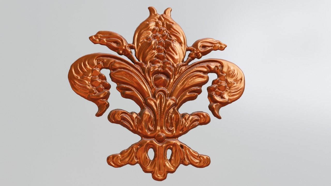 Carved Relief 3D print model_8