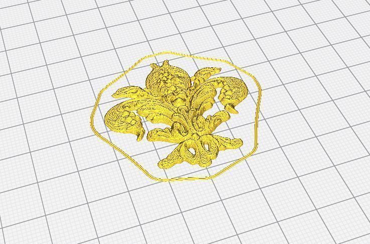 Carved Relief 3D print model_30