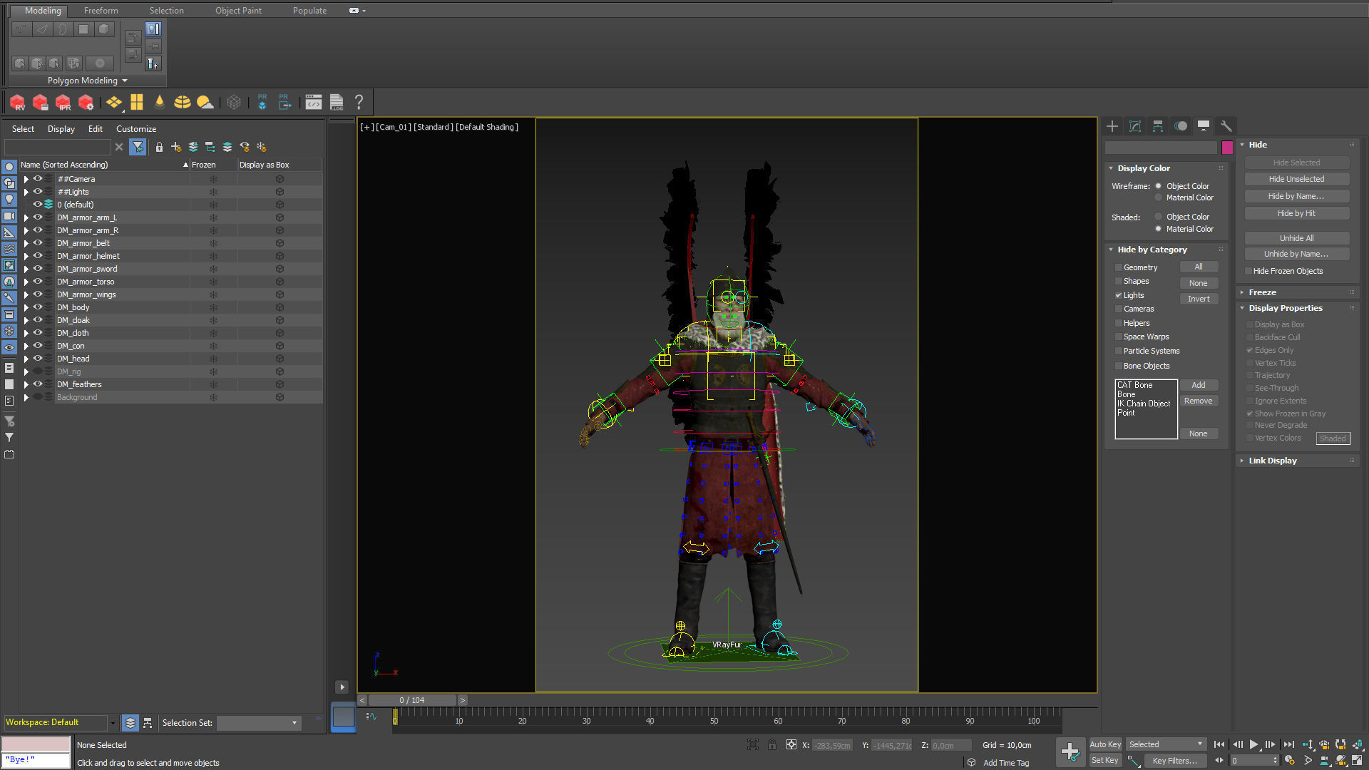 Polish Hussar 3D model_17