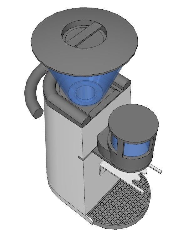 coffee mill 3D model_3