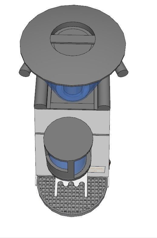 coffee mill 3D model_4