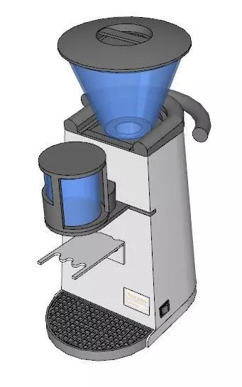 coffee mill 3D model_0