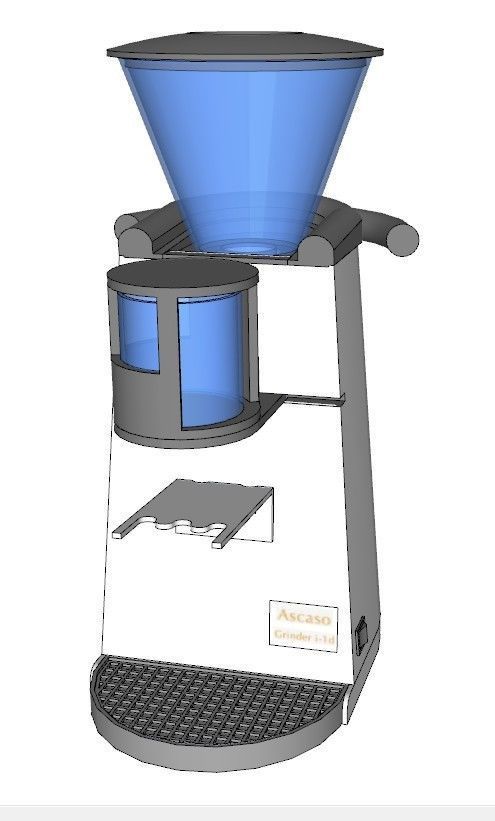 coffee mill 3D model_1