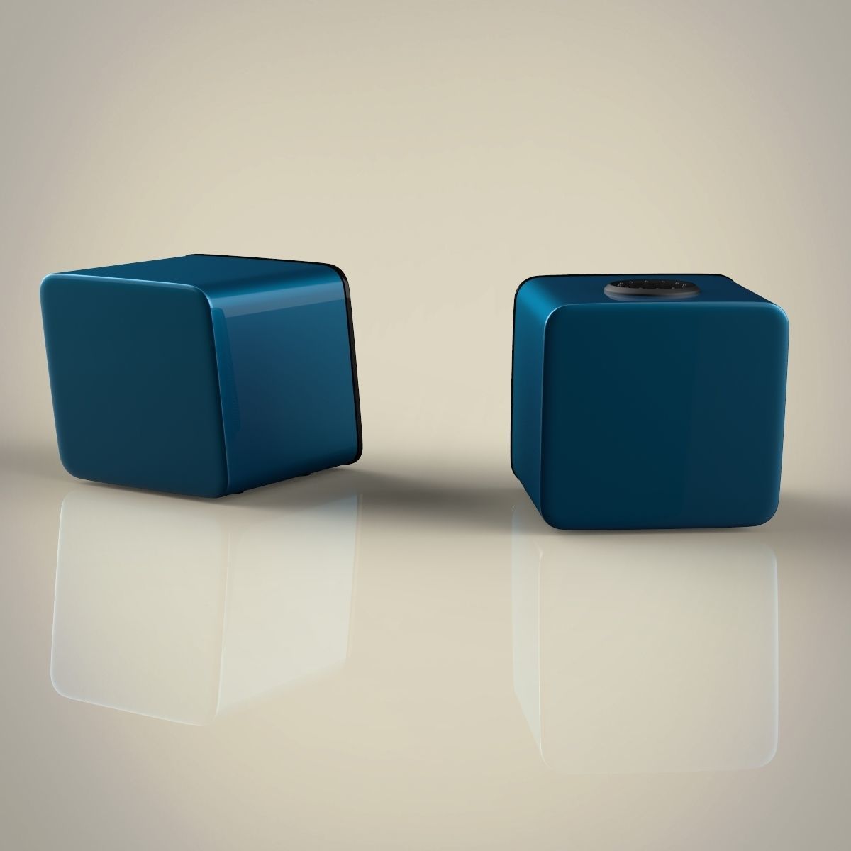 bluetooth speakers 3D model_2