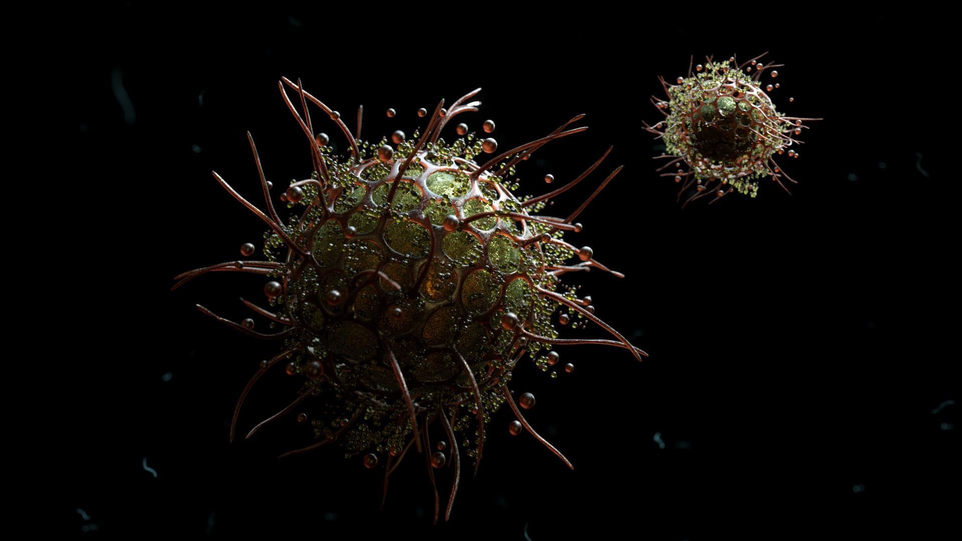 cell animation 3D model_2