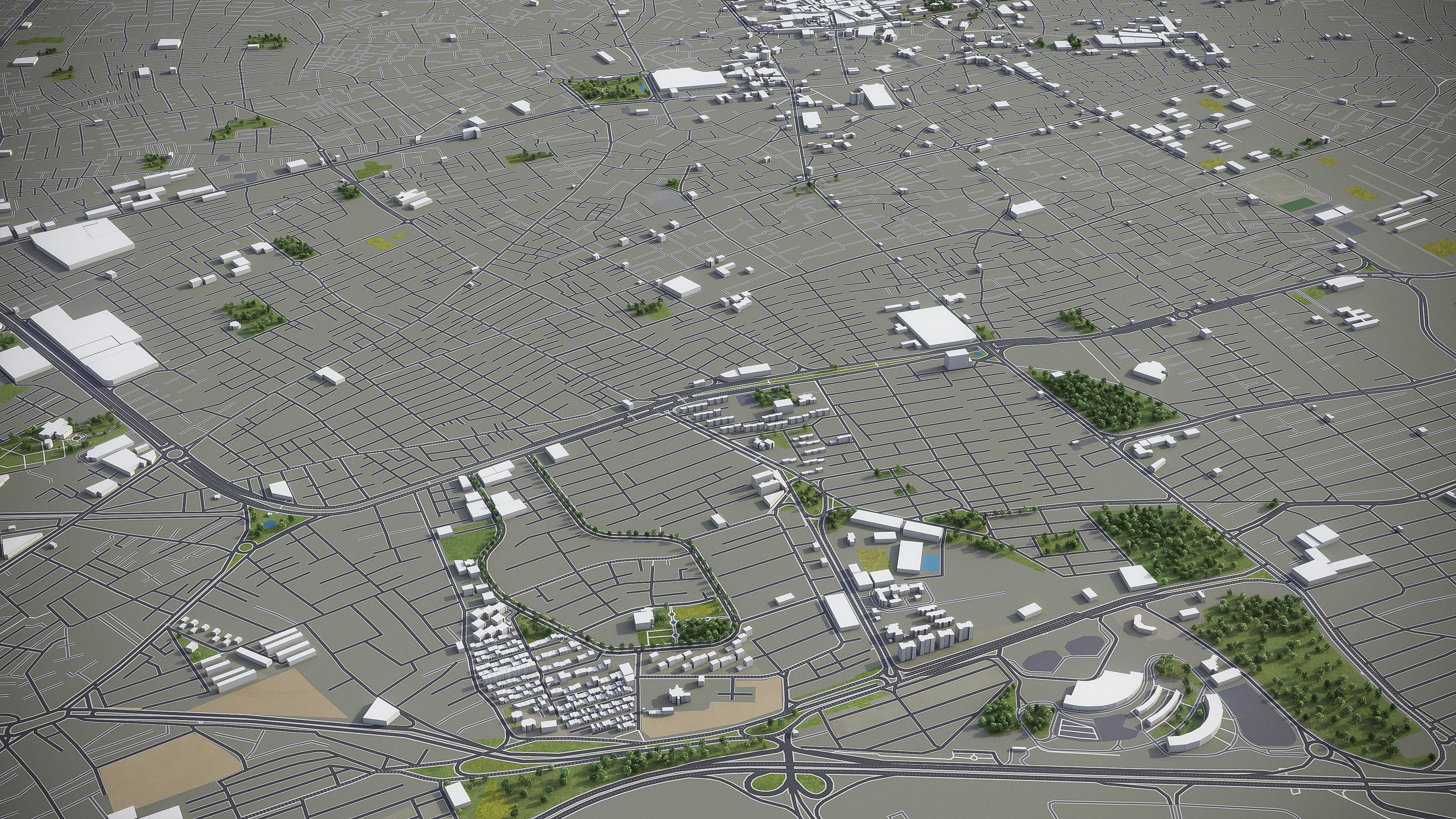 Top 10 Cities of Iran 3D Model Collection_58